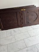 6 x Hand Carved Hardwood Internal Doors, Middle Eastern Design