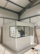 Modular Prefabricated Industrial Warehouse Office, Approx 3m x 3m x 3m