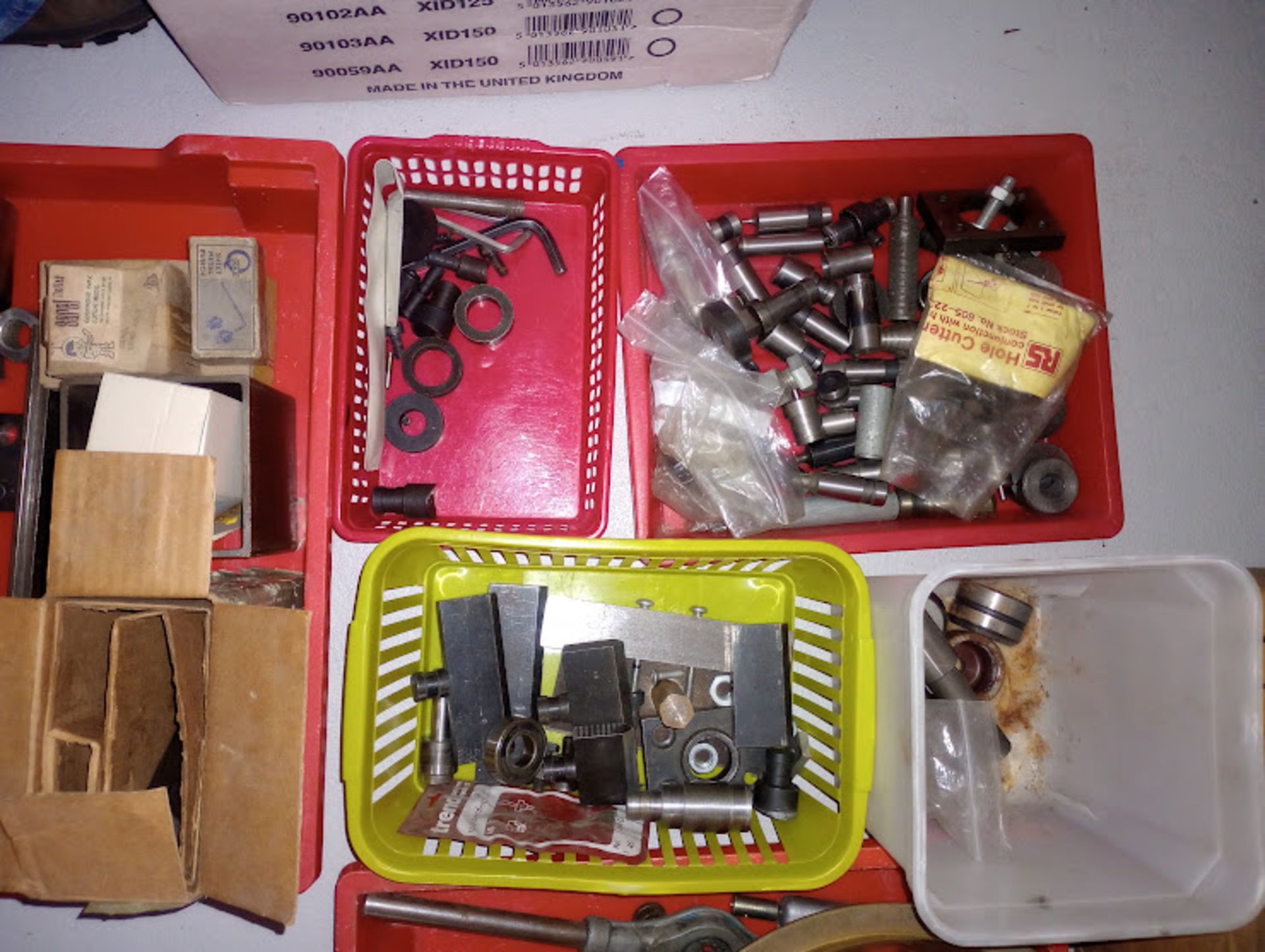 Punches & Dies For Bench Press assorted lots of differing sizes and parts for use with bench presss