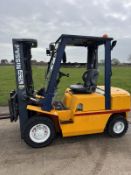 1999 Nissan 2.5 Tonne Diesel Forklift, 4.2m Triple Mast, Container Spec, 7673 Hours