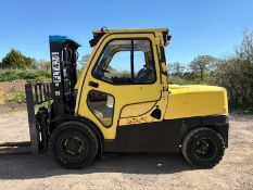 2016 Hyster 5.5 Tonne Diesel Forklift, Side Shift, Fork Positioner, Low Closed Height, 6967 Hours