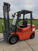 2015, HELI - 2.5 Tonne Diesel Forklift Truck (5,201 hours) Heli forklift truck. 2.5 Tonne lift Lo