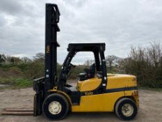 2016 Yale 5 Tonne Diesel Forklift, 3720 Hours, Side Shift, Fork Positioner, 5.3m Lift Height