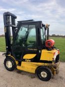 2018 Yale 3 Tonne Gas forklift truck Year 2018 Full Cab, 12887 Hours