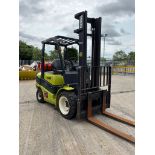 Clark C35L Counterbalance Gas Forklift, 4750 Hours 3.5 Tonne, Duplex mast