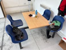 Four Seater Canteen Table