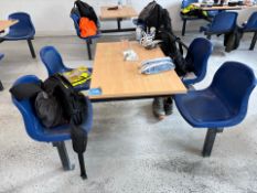 Four Seater Canteen Table