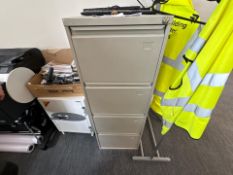 Grey Metal Filing Cabinet