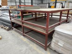 Metal Table x2, No Reserve