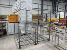 Metal Stacking Pallet x4, No Reserve