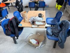 Four Seater Canteen Table