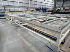 Large Roller Table on Track x2