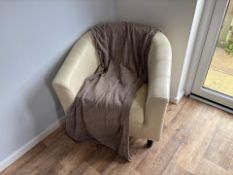 Crea Faux Leather Armchair
