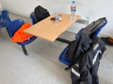 Four Seater Canteen Table