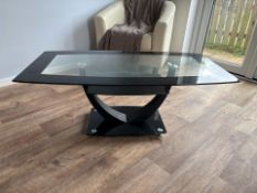 Black Glass Coffee Table