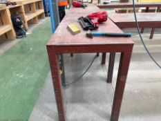 Metal Work Table, No Reserve