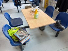 Four Seater Canteen Table
