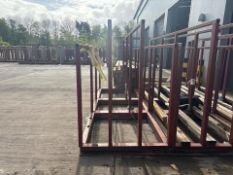 Metal 4 Slot Transport Rack