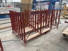 Metal Slot Storage Rack