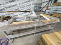 Metal Work Table, No Reserve