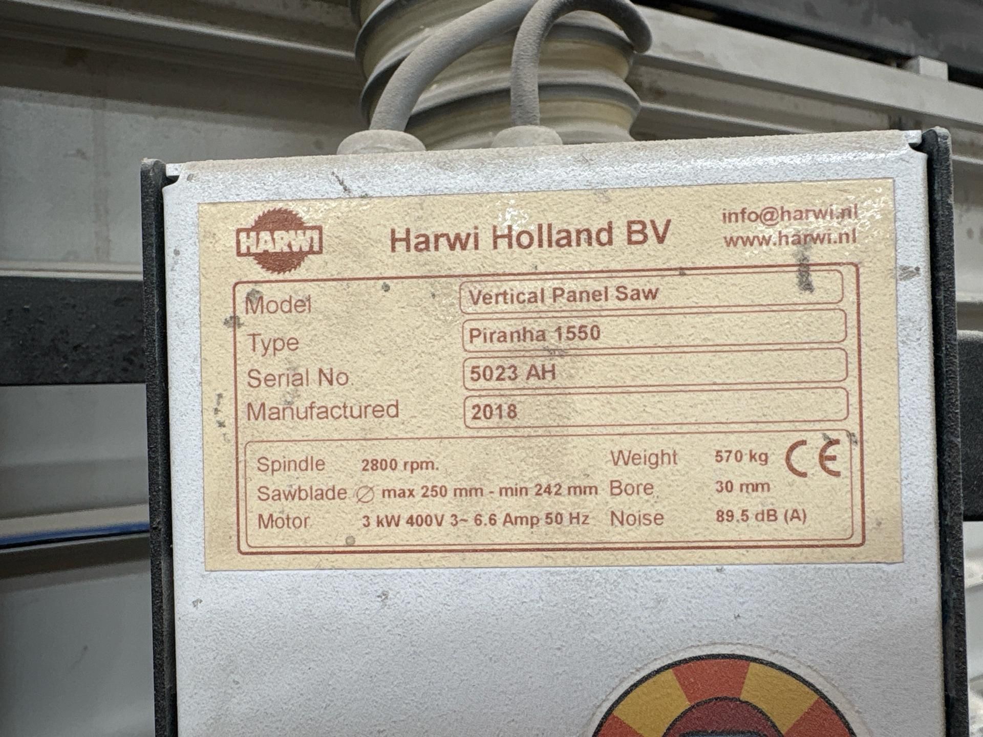 Piranha 1550 Vertical Panel Saw - Image 10 of 10