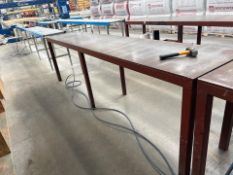 Metal Work Table, No Reserve