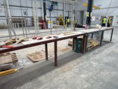 Metal Work Table with Cutter, No Reserve