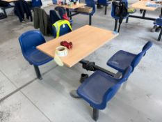 Four Seater Canteen Table
