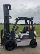 Linde H50D @600mm Load Centre, Diesel Forklift With Full Heated Cab ,Triple Mast, 7992 Hours