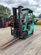 2016 Mitsubishi FG20CN Gas Forklift, Reserve Significantly Reduced 2 Tonne, 20150 Hours