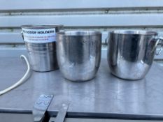 Champagne Buckets x3, No Reserve, Direct from Wembley Stadium