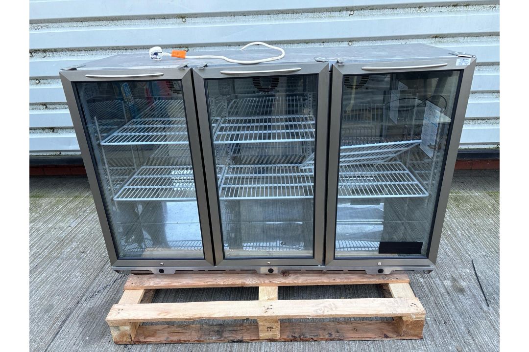 Williams 3 Door Undercounter Fridge, Direct from Wembley Stadium - Image 2 of 12
