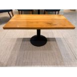 No Reserve 1x Low Rectangle Table
