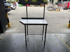 Stainless Steel Prep Table With Shelf