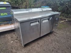 No Reserve Undercounter Double Fridge