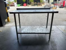 Stainless Steel Prep Table