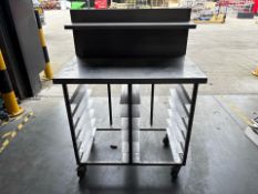 Stainless Steel Wheeled Prep Unit