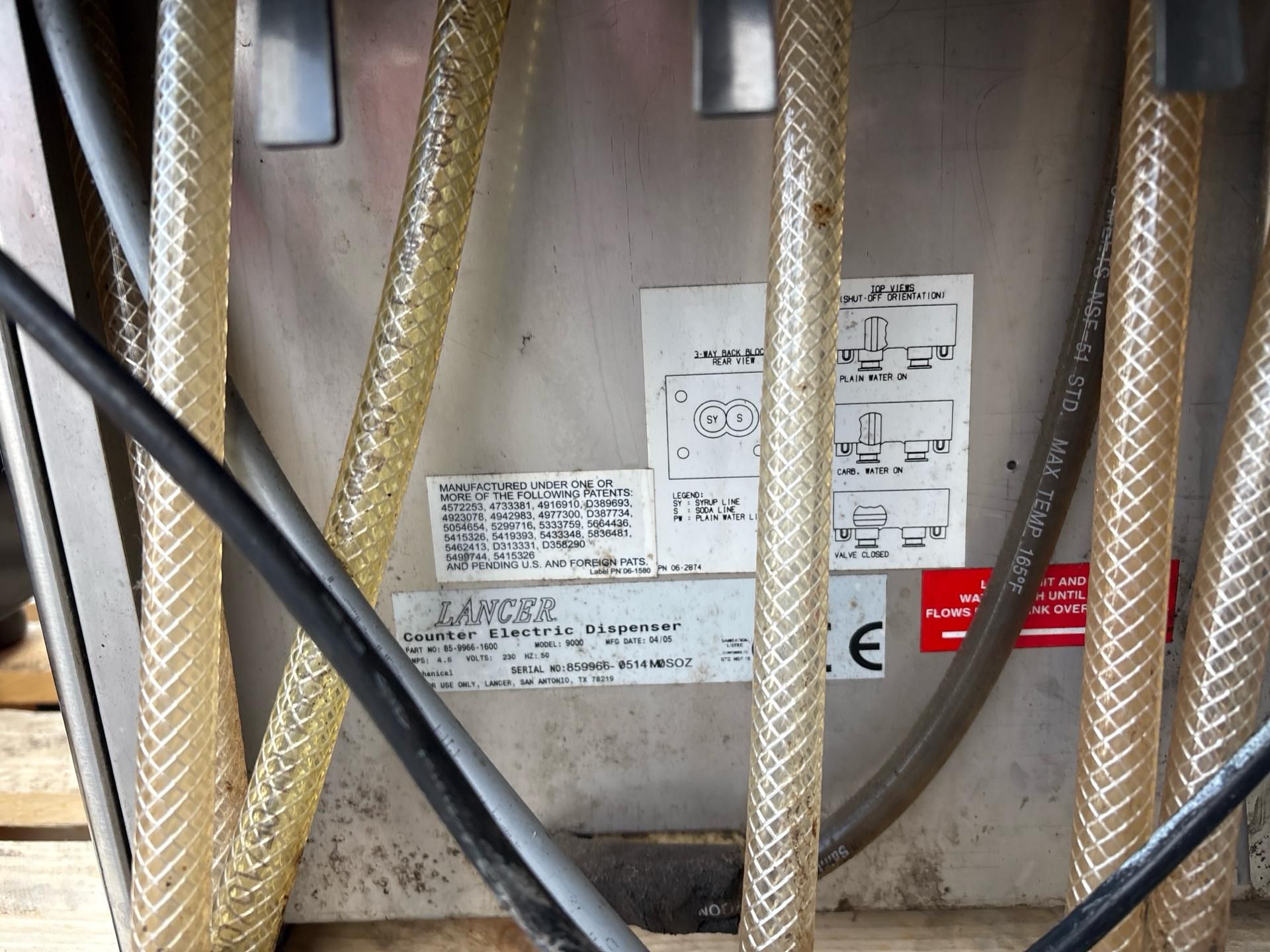 Lancer 9000 Counter Electric Dispenser, Direct from Wembley Stadium - Image 5 of 8