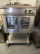 Single Tier Viscount Convection Oven, Nat Gas