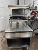 Falcon Electric Up & Down Grill on Stand, Single Phase