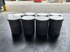 Metal Storage Cylinder x8