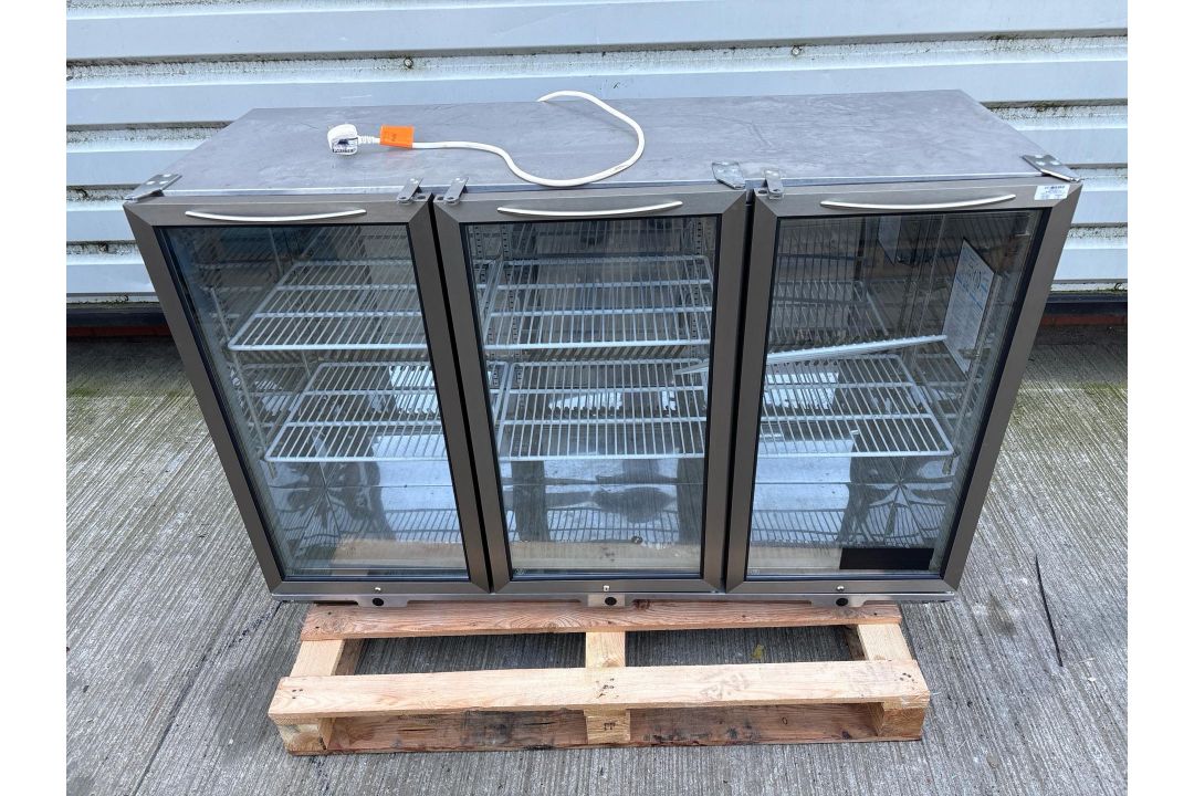 Williams 3 Door Undercounter Fridge, Direct from Wembley Stadium - Image 1 of 12