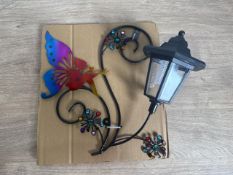 Linea Solar Fairy Wall Plaque