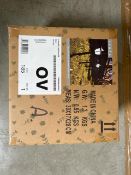 Linea 4 Pillar Solar Lantern Chain Fence