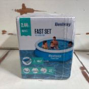 Bestway 2.44m Fill and Rise Fast Set Pool