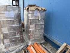 Pallet of Metal Gold Candle Tins