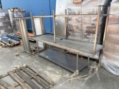 Stainless Steel Tables x3
