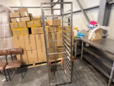 Stainless Steel Tray Trolley