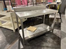 Stainless Steel Prep Table