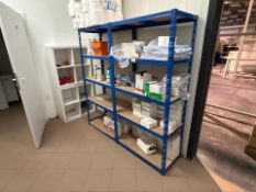 Metal Storage Racks x 3